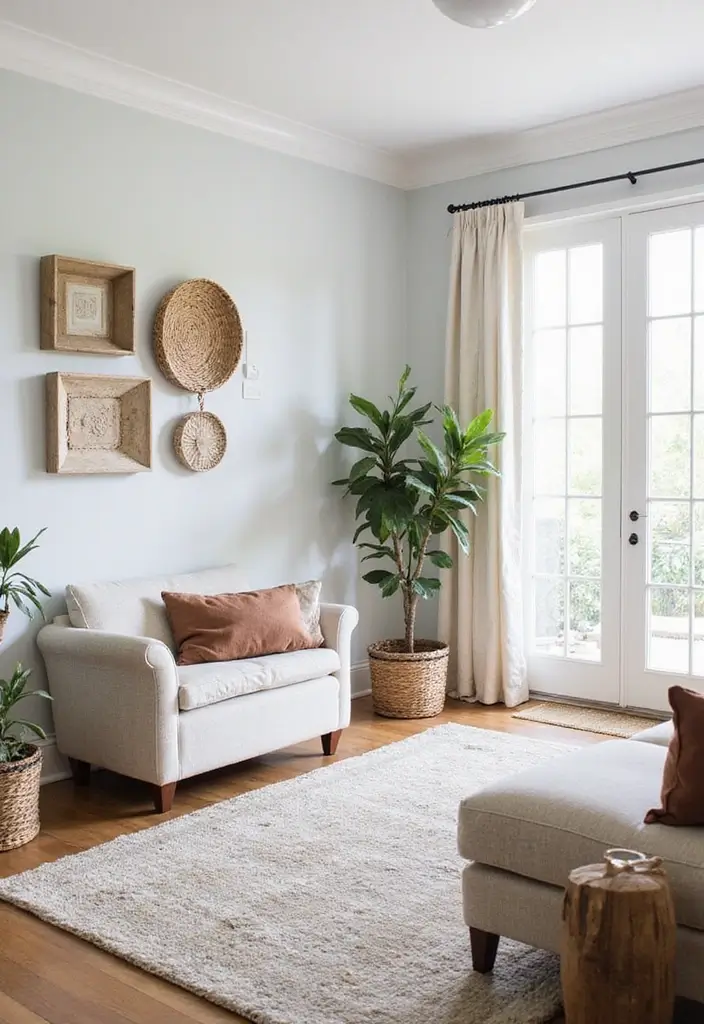 26 Champagne Living Room Ideas That Look Elegant and Soft - 15. Functional Yet Stylish Storage