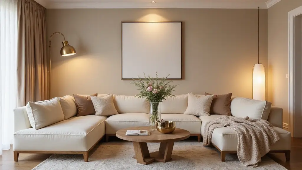 26 Champagne Living Room Ideas That Look Elegant and Soft