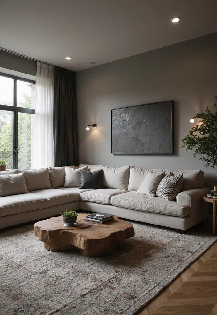 27 Classic Contemporary Living Room Ideas That Blend Timeless and Modern - 14. Monochromatic Color Schemes