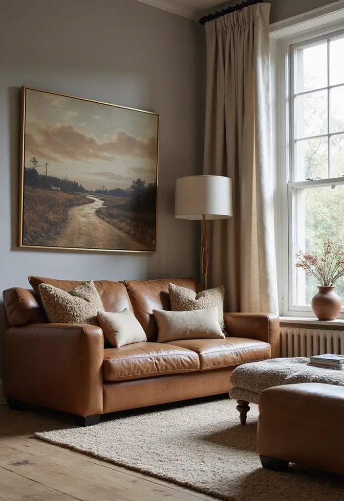 27 Classic Contemporary Living Room Ideas That Blend Timeless and Modern - 4. Layered Textures for Depth