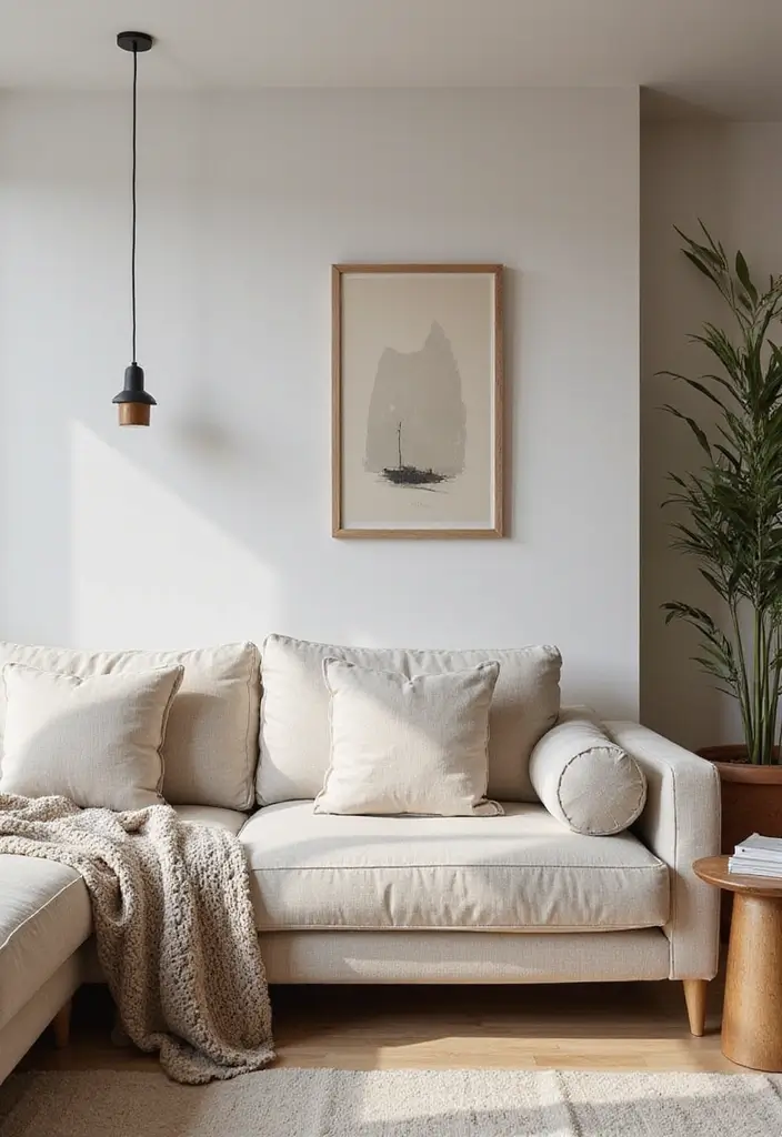 27 Couches Living Room Small Spaces Ideas That Save Space Beautifully - 13. Scandinavian Designs for Minimalist Appeal