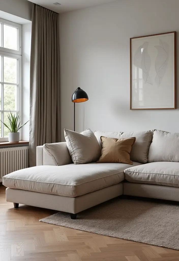 27 Couches Living Room Small Spaces Ideas That Save Space Beautifully - 15. Sectionals with Built-In Storage