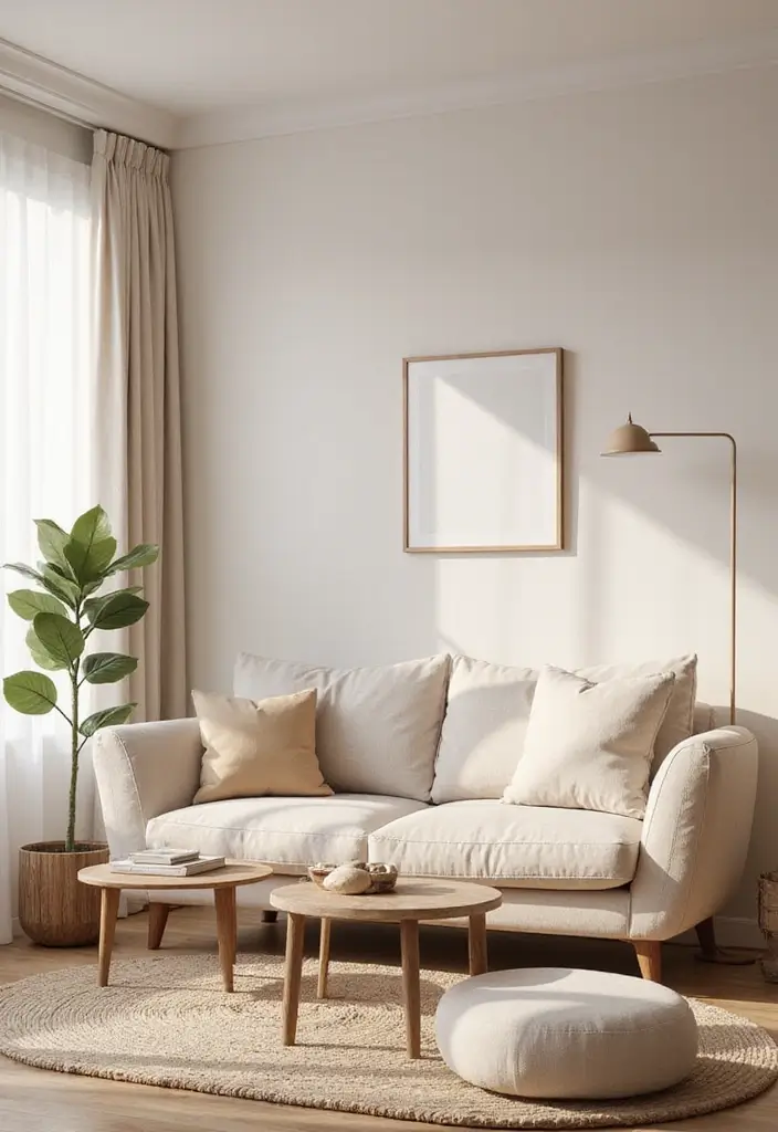 27 Couches Living Room Small Spaces Ideas That Save Space Beautifully - 26. Soft Edges in Contemporary Sofas