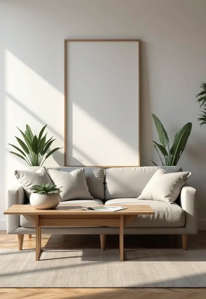 27 Couches Living Room Small Spaces Ideas That Save Space Beautifully - 8. Sofa Tables for Added Surfaces