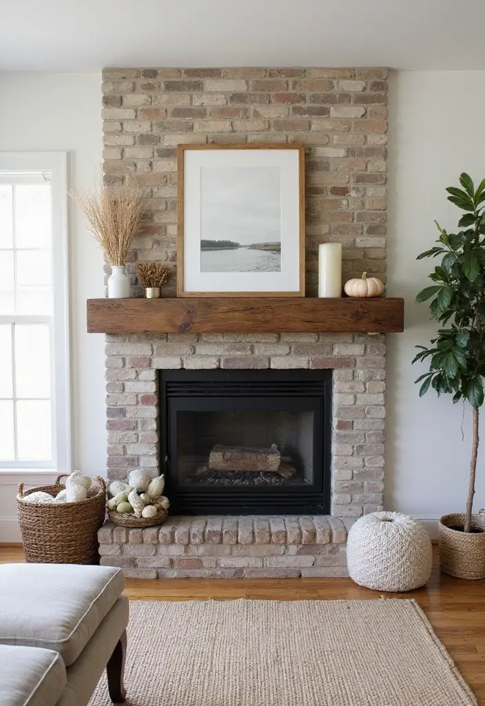 27 Joanna Gaines Living Room Ideas That Bring Farmhouse Charm - 13. Farmhouse Fireplaces
