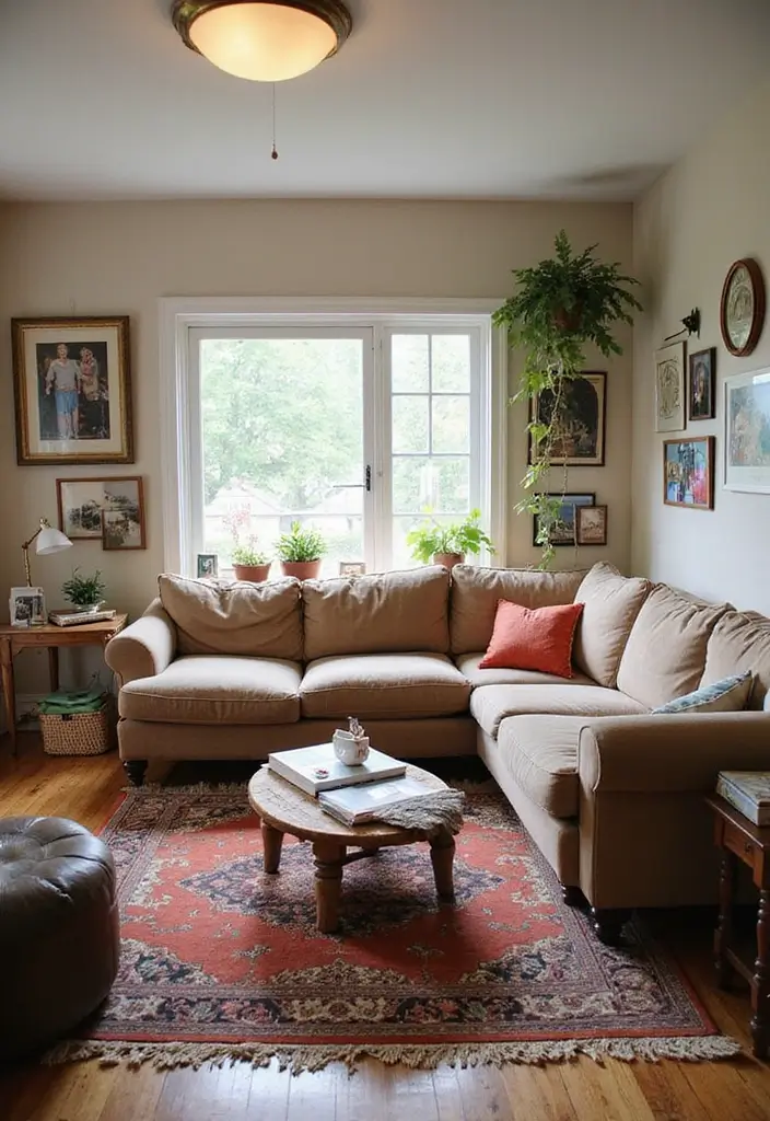 27 Joanna Gaines Living Room Ideas That Bring Farmhouse Charm - 15. Personal Touches