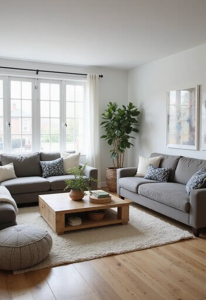 27 Joanna Gaines Living Room Ideas That Bring Farmhouse Charm - 17. Functional Furniture