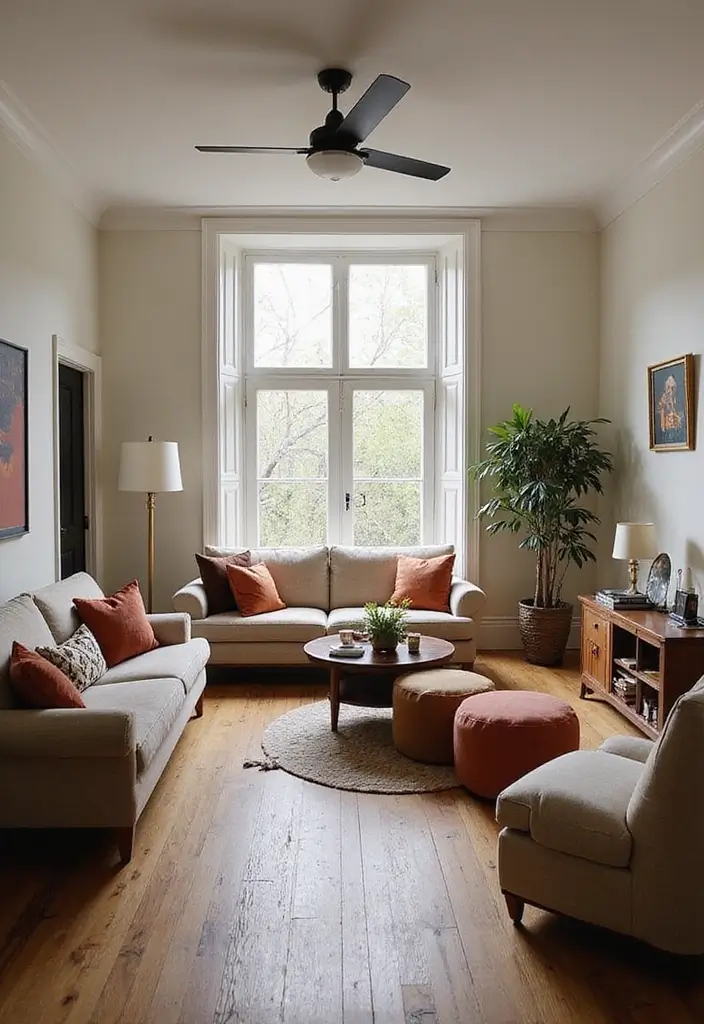 27 Joanna Gaines Living Room Ideas That Bring Farmhouse Charm - 9. Comfy Seating Arrangements