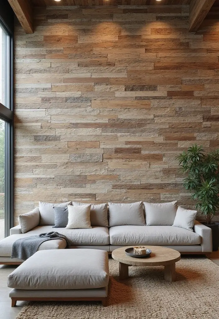 27 Living Room Wall Painting Ideas That Refresh Your Space - 4. Textured Wall Treatments