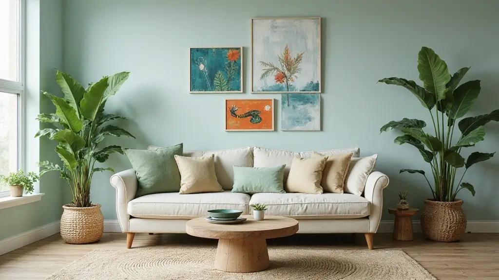 27 Living Room Wall Painting Ideas That Refresh Your Space