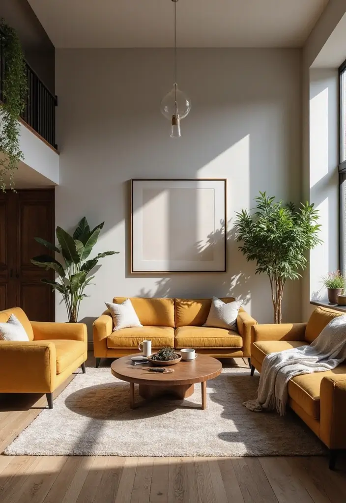 27 Shabby Chic Farmhouse Living Room Ideas That Blend Rustic and Romantic - 15. Comfy Seating Arrangements