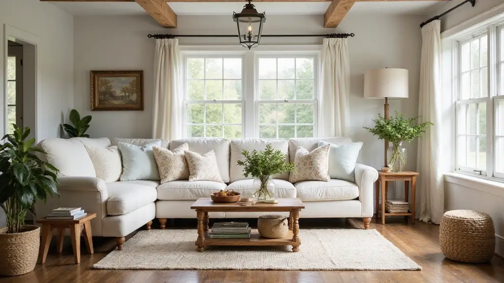 27 Shabby Chic Farmhouse Living Room Ideas That Blend Rustic and Romantic
