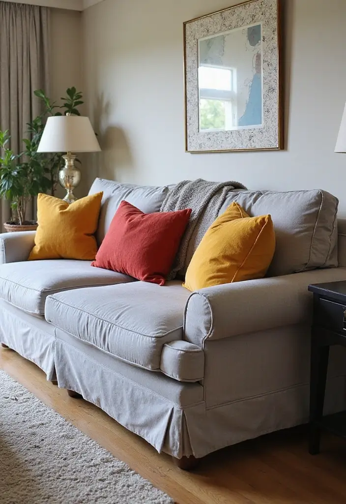 27 Silver Living Room Ideas That Feel Glamorous and Polished - 1. Striking Silver Sofas