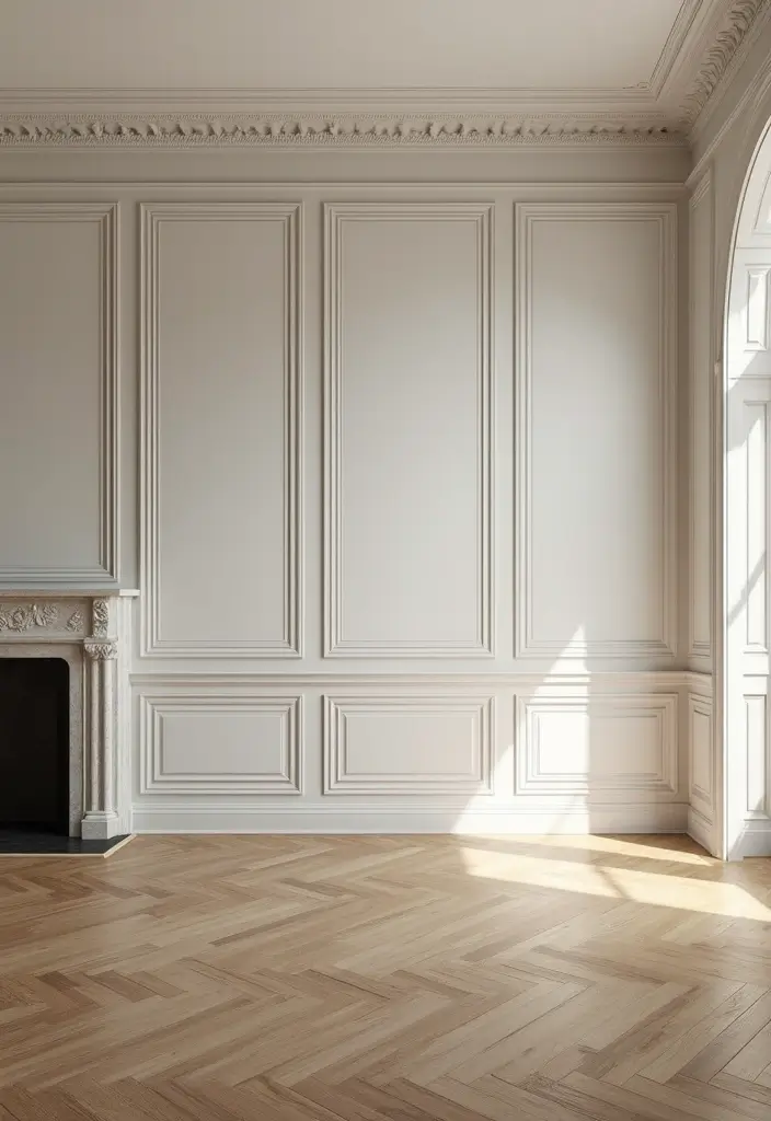 27 Wall Moulding Ideas Living Room That Add Texture and Character - 18. Classic Dentil Moulding