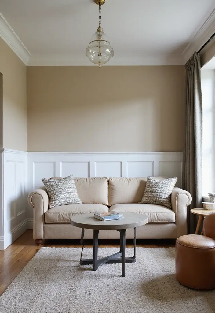 27 Wall Moulding Ideas Living Room That Add Texture and Character - 7. Board and Batten