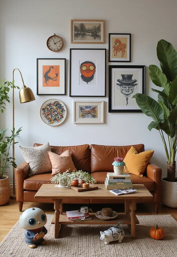 28 ACNH Living Room Inspiration Ideas That Feel Cute and Creative - 11. Quirky Accessories