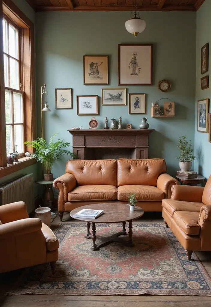 28 ACNH Living Room Inspiration Ideas That Feel Cute and Creative - 3. Vintage Vibes