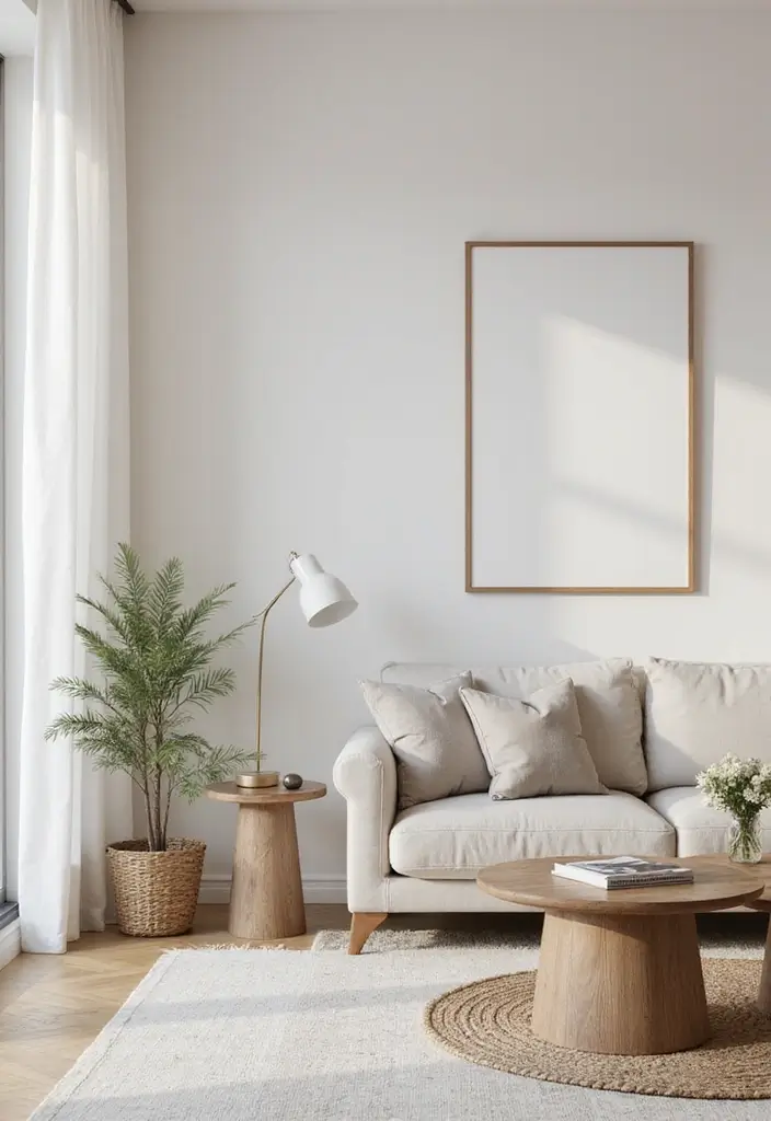 28 ACNH Living Room Inspiration Ideas That Feel Cute and Creative - 4. Minimalist Charm