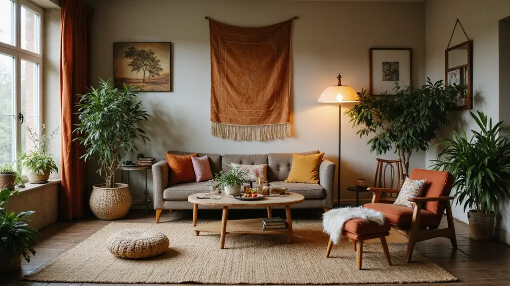 28 Boho Vintage Living Room Ideas That Feel Relaxed and Timeless