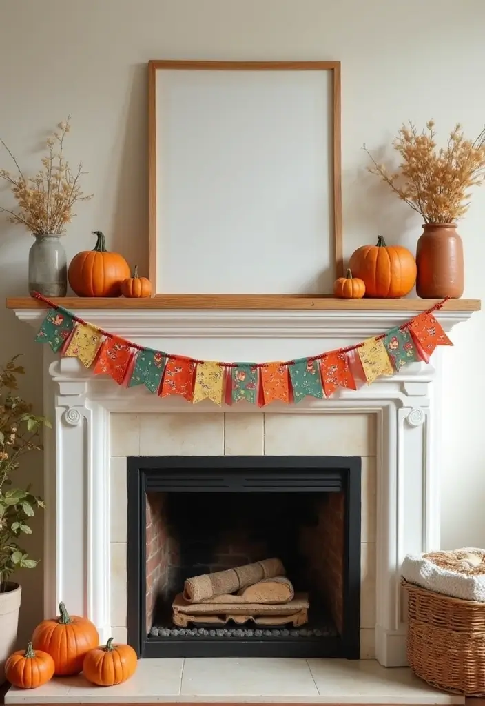 28 Easter Living Room Decor Ideas That Add a Festive Touch - 22. Cheerful Banners