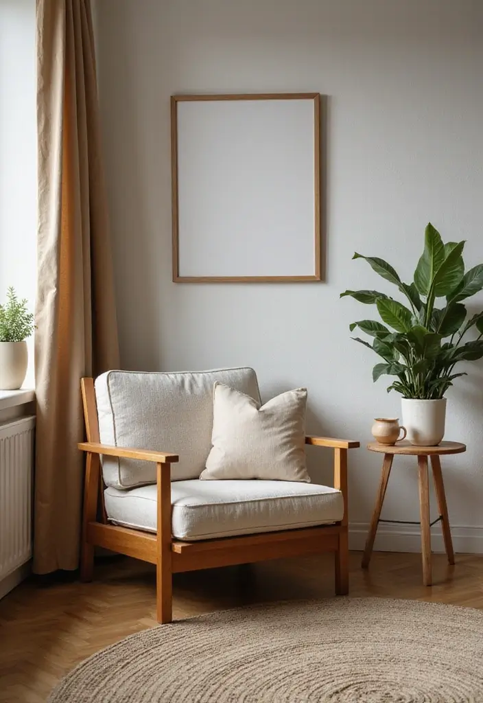 28 Easter Living Room Decor Ideas That Add a Festive Touch - 26. Cozy Sitting Nook