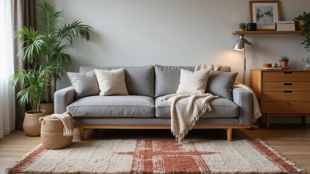 28 Living Room Rugs With Grey Couch Ideas That Feel Warm and Balanced