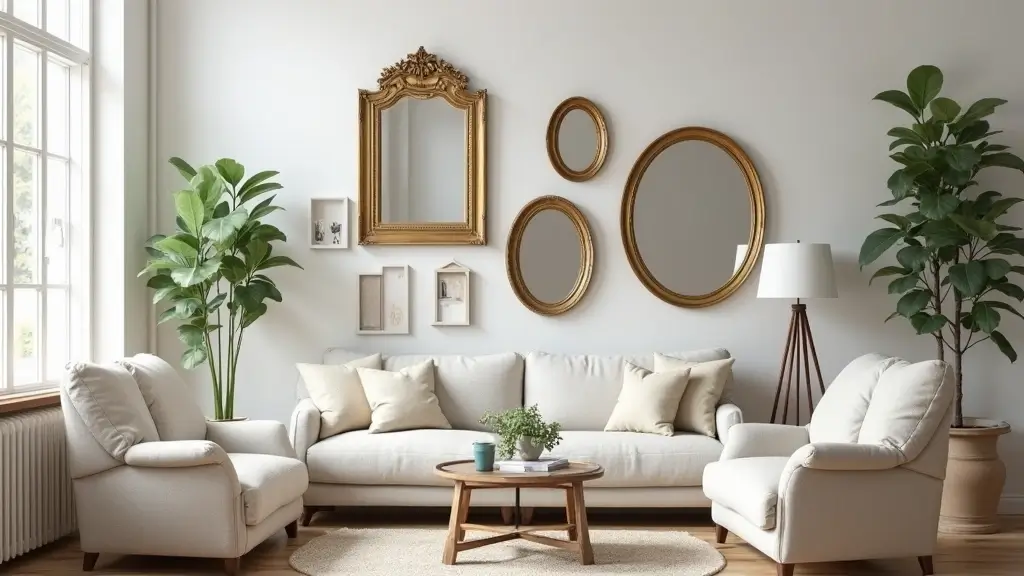 28 Mirrors in Living Room Ideas That Add Light and Depth