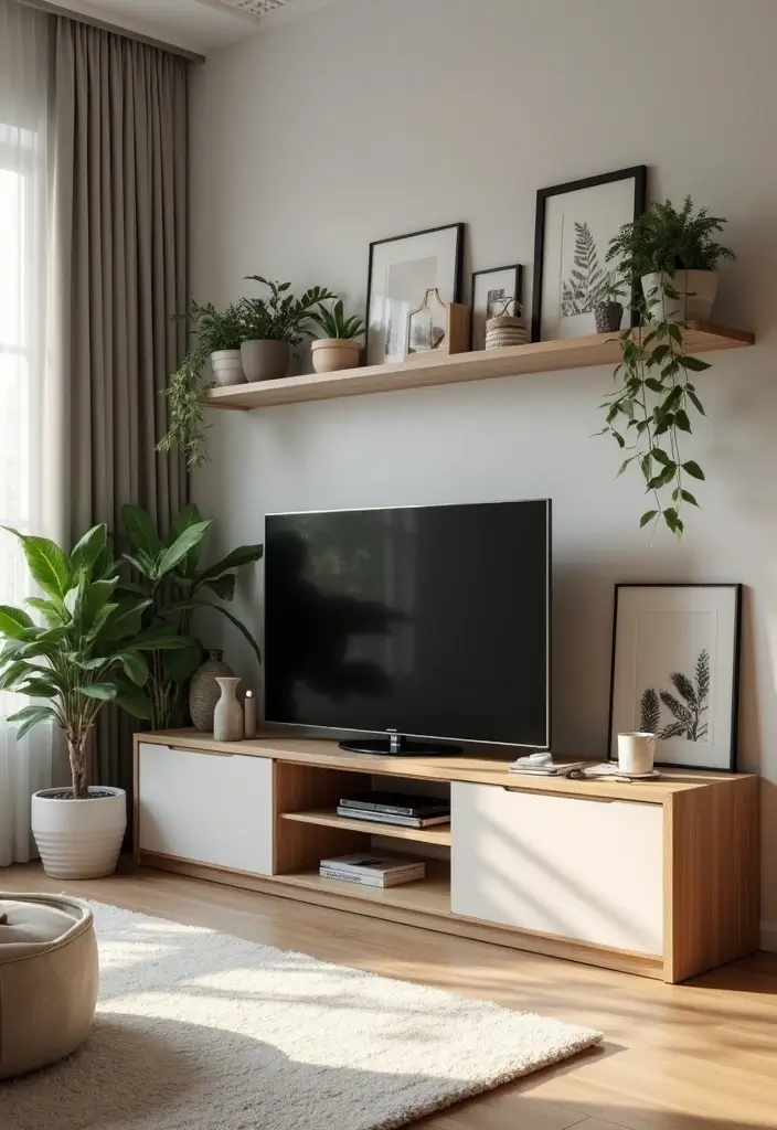28 Small Living Room With TV Ideas That Save Space and Style - 3. Corner Entertainment Units