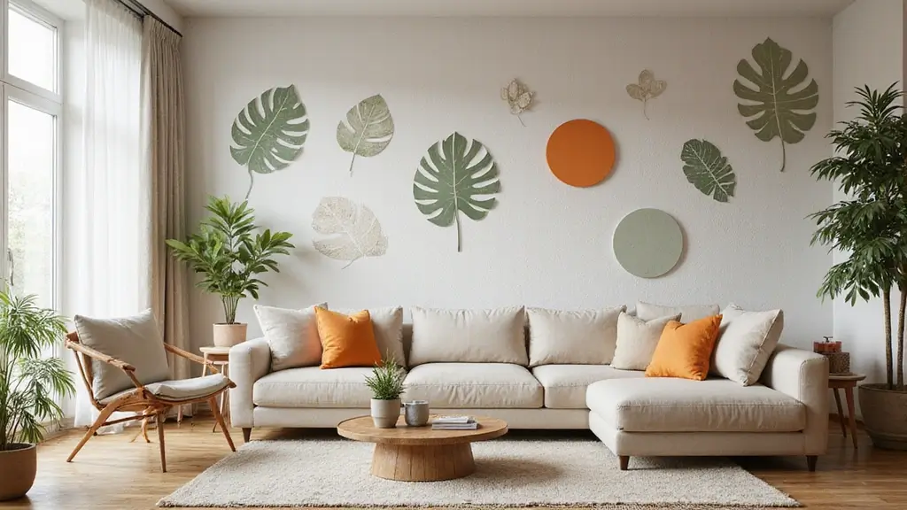 28 Stencil Designs Wall Living Room Ideas That Add Creative Flair