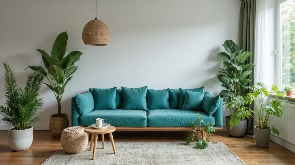 28 Teal and Green Living Room Ideas That Feel Fresh and Natural