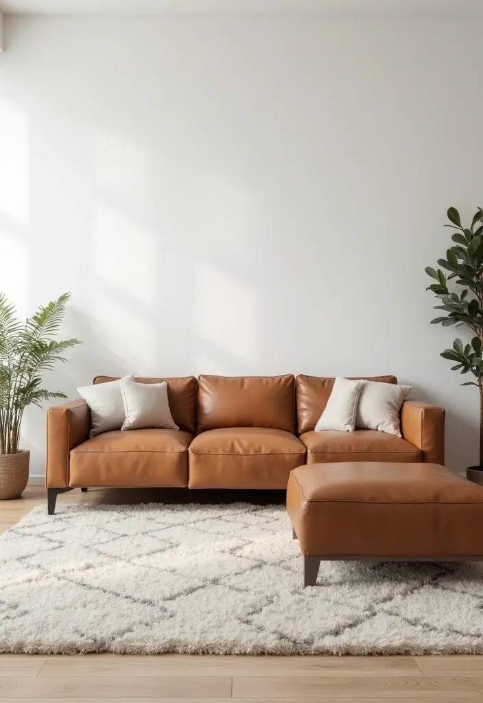 28 White and Tan Living Room Ideas That Feel Calm and Inviting - 11. Mix and Match Textures