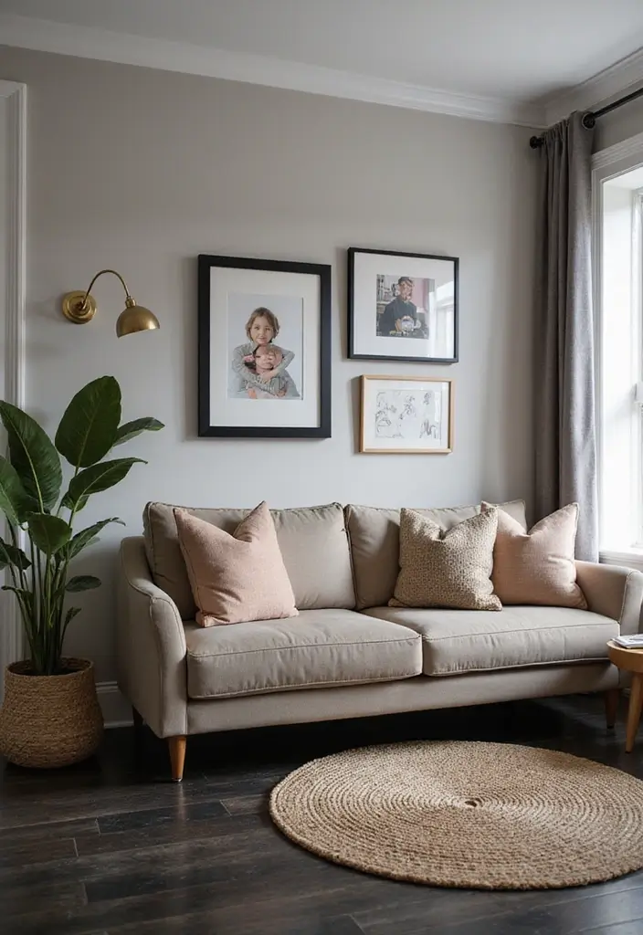 29 Black Wood Floors Living Room Ideas That Feel Bold and Luxe - 28. Personalized Touches