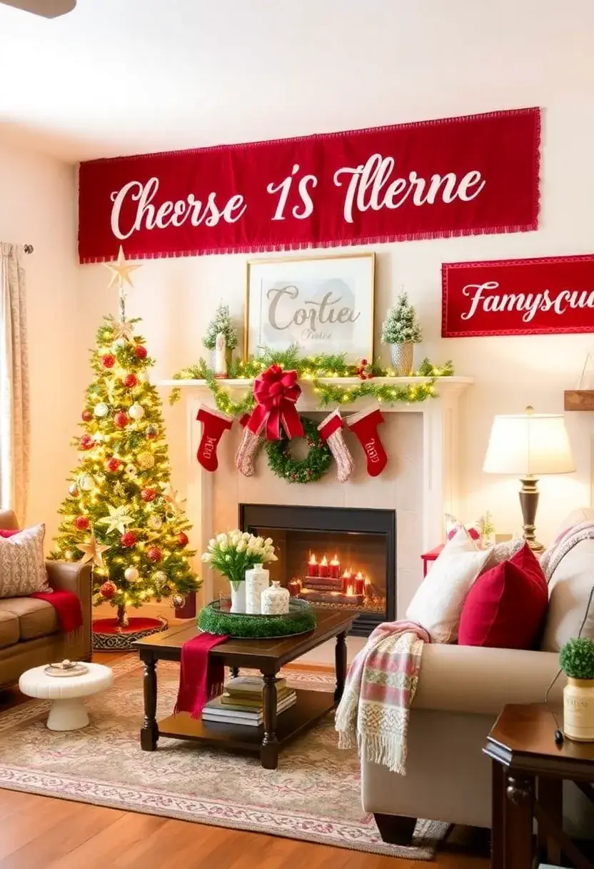 29 Christmas Decoration Living Room Ideas That Feel Cozy and Magical - 15. Personalize Your Decor