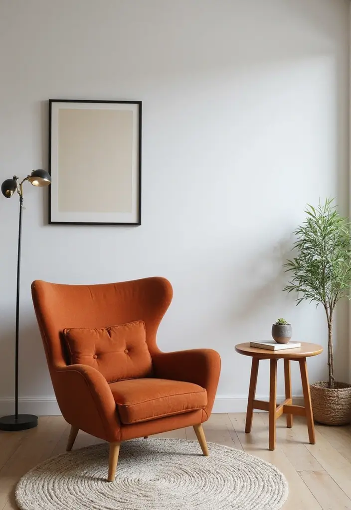 29 Contemporary Living Room Design Ideas That Feel Sleek and Minimal - 14. Accent Chairs as Focal Points