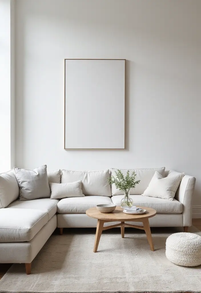 29 Contemporary Living Room Design Ideas That Feel Sleek and Minimal - 2. Minimalist Color Palettes