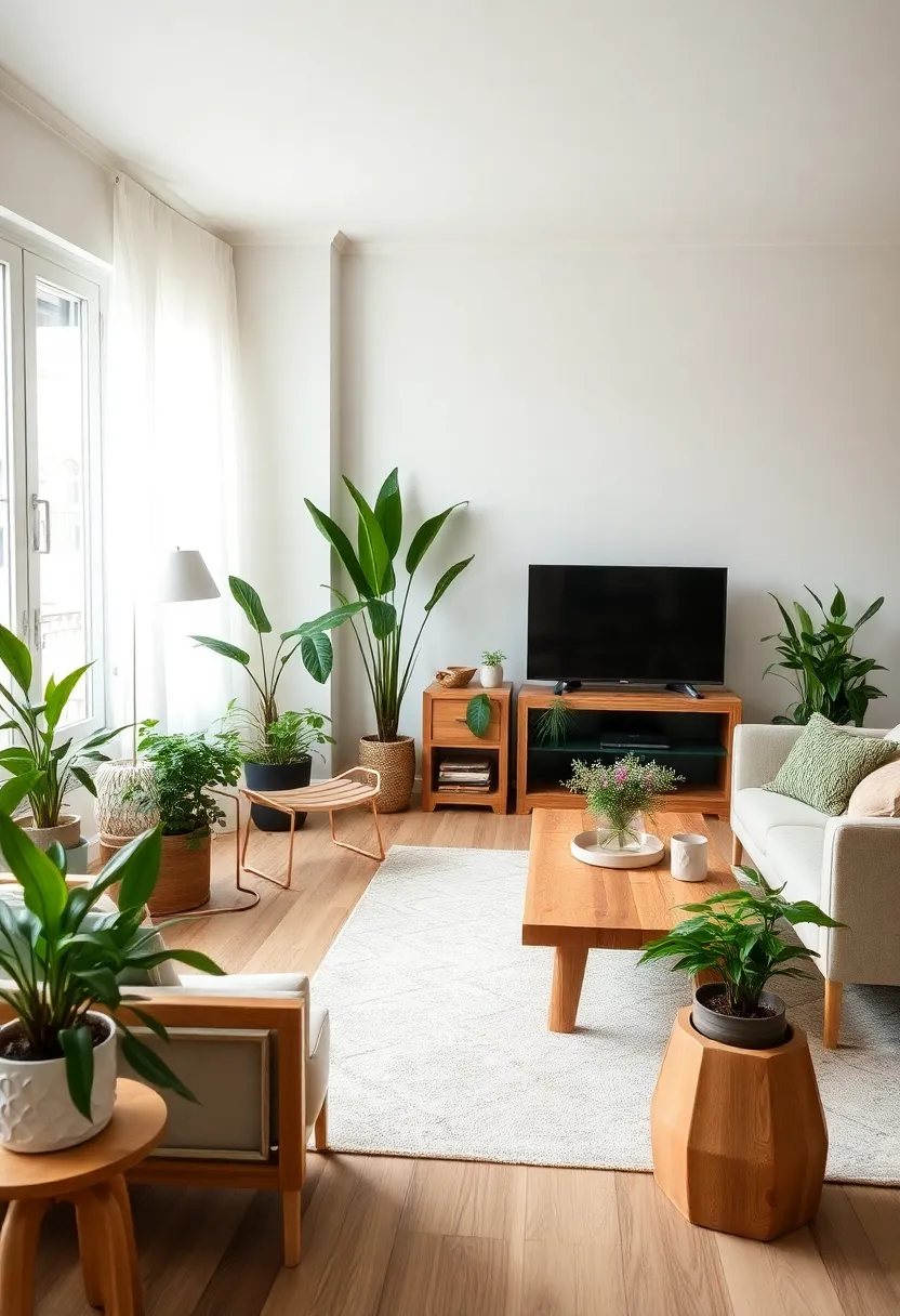 29 Living Room Decor Black Women Inspiration That Celebrates Style and Culture - 15. Sustainable Decor Choices