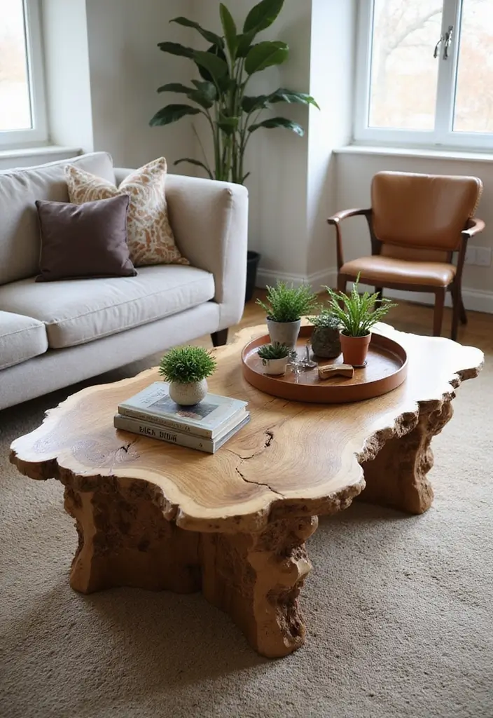 29 Living Room Decor Black Women Inspiration That Celebrates Style and Culture - 6. Unique Coffee Tables