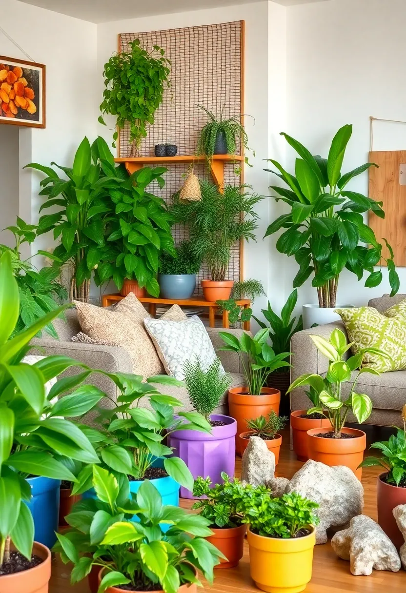 29 Living Room Decor Black Women Inspiration That Celebrates Style and Culture - 7. Natural Elements