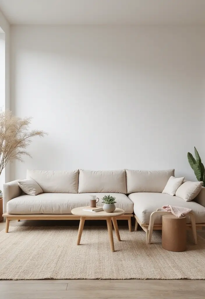 29 Living Room Seating Ideas That Maximize Comfort and Flow - 19. Minimalist Seating Arrangements