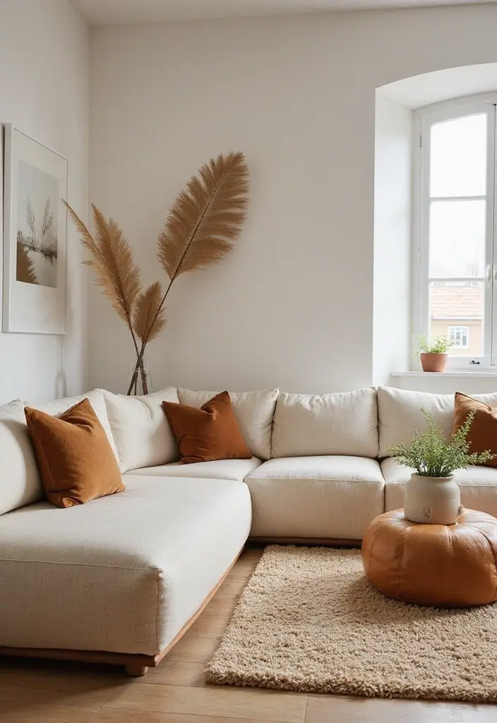 29 Living Room Seating Ideas That Maximize Comfort and Flow - 2. Eco-Friendly Sectionals