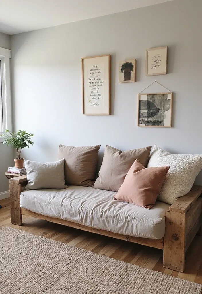 29 Living Room Seating Ideas That Maximize Comfort and Flow - 24. Creative DIY Seating