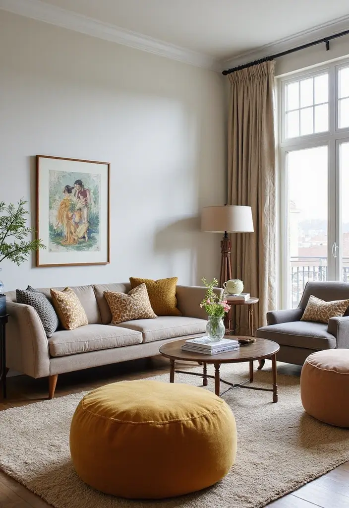 29 Living Room Seating Ideas That Maximize Comfort and Flow - 27. Armchair Alternatives