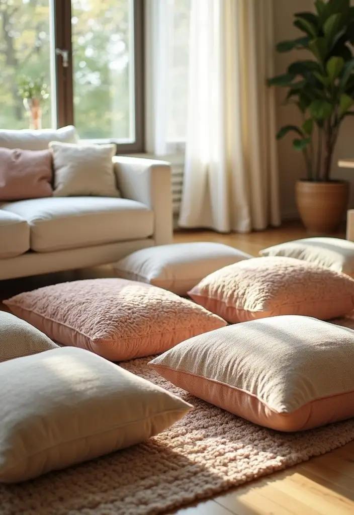 29 Living Room Seating Ideas That Maximize Comfort and Flow - 29. Generous Foam Cushions