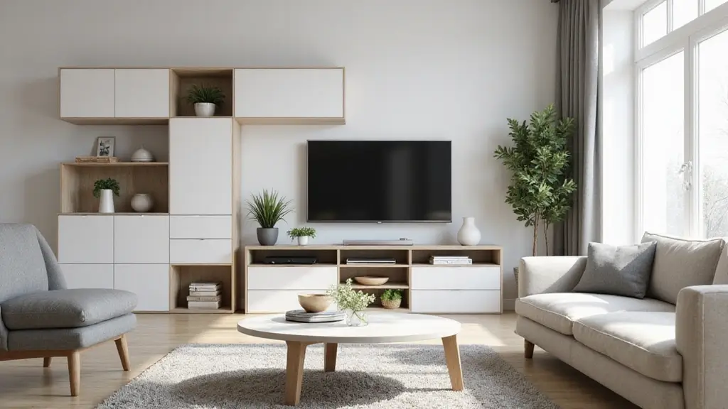 29 Living Room With TV Stand Ideas That Look Clean and Organized