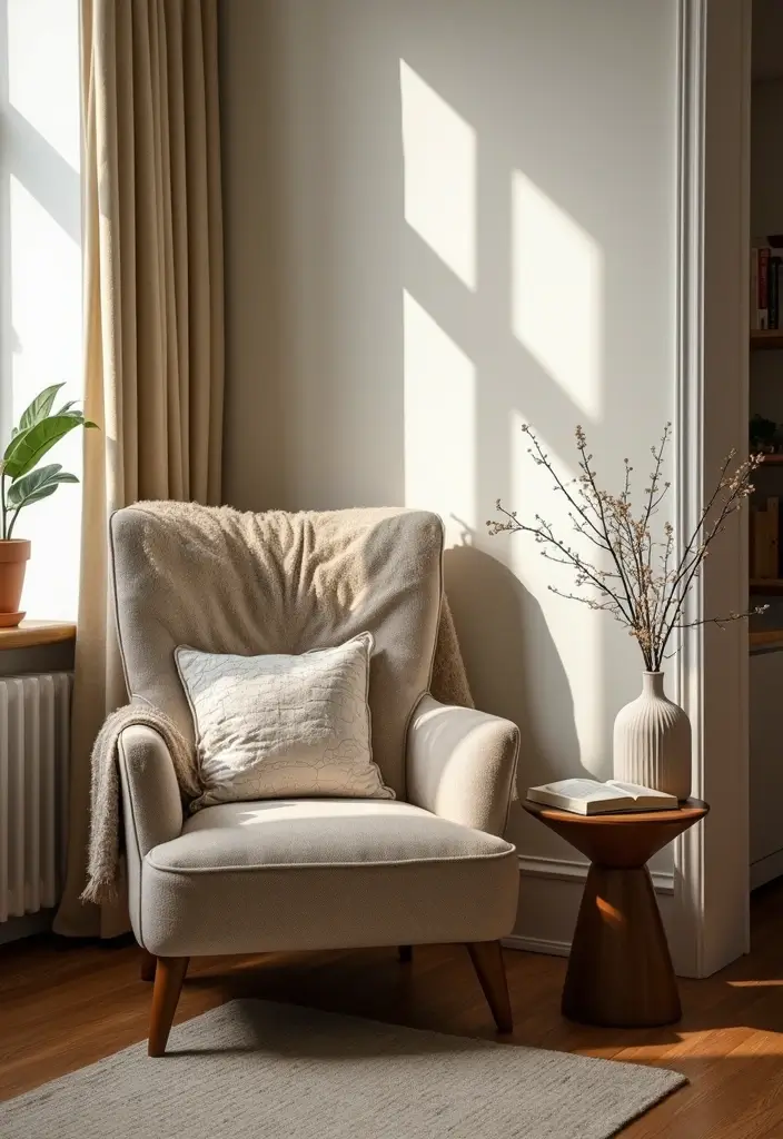 29 Spring Living Room Decor Ideas That Feel Fresh and Bright - 23. Cozy Nooks