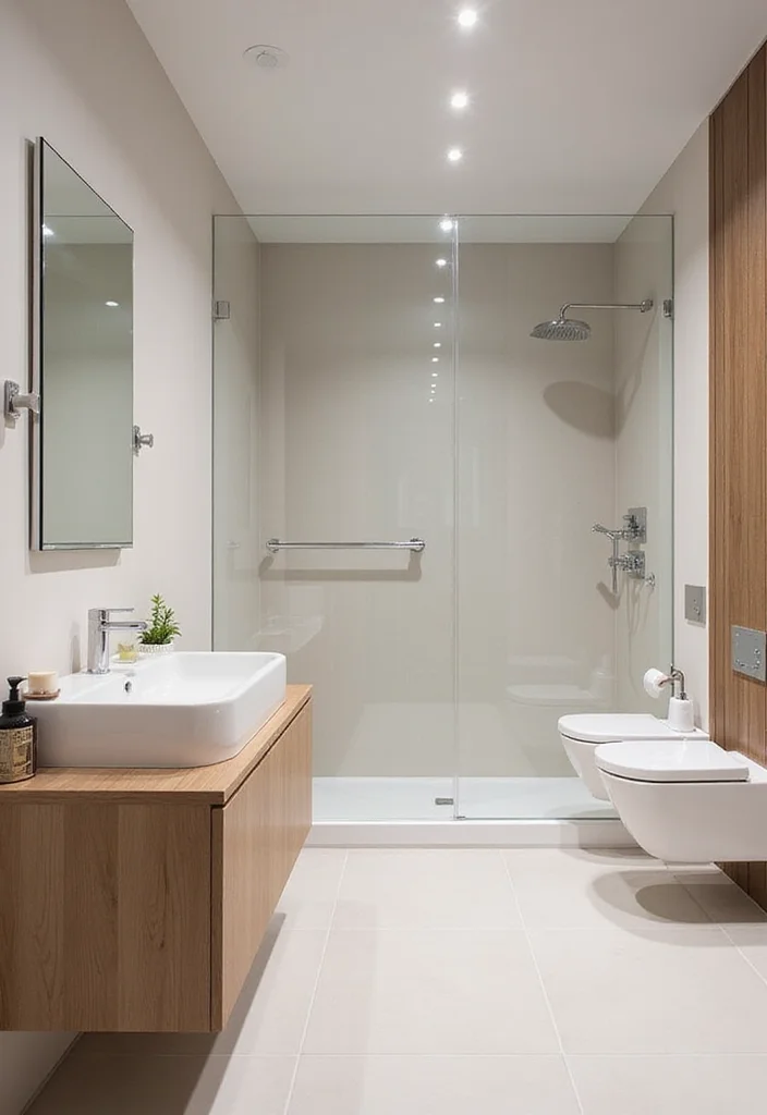 14 Baddie Bathroom Ideas With Trendy Aesthetic - 6. Minimalist Magic