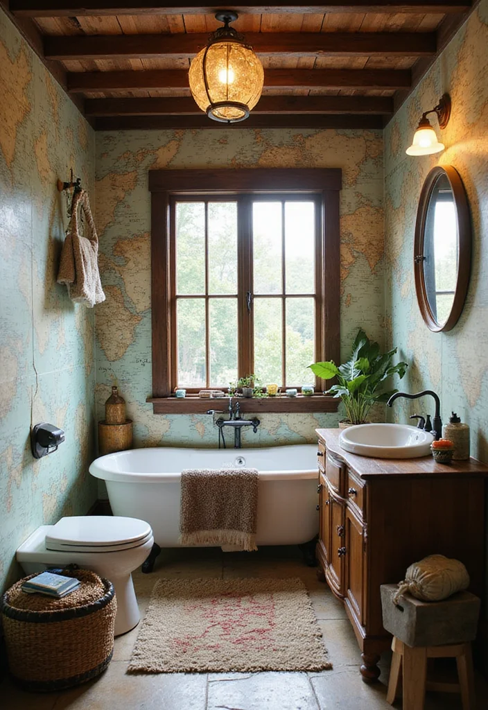 14 Boys Bathroom Ideas For Fun Kid Decor - 11. Adventure Land