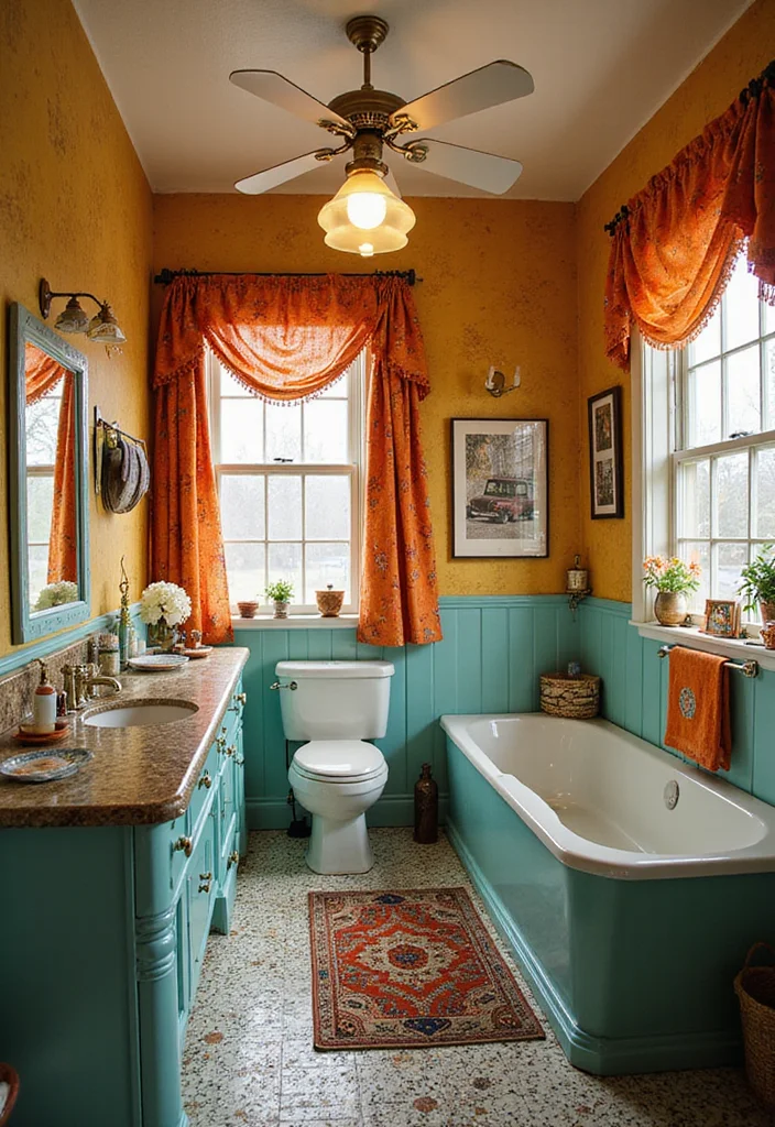 14 Boys Bathroom Ideas For Fun Kid Decor - 13. Vintage Cars