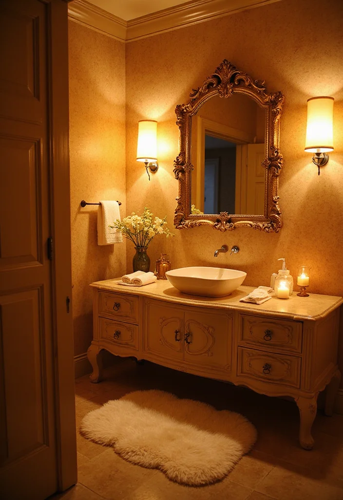 14 Disney Bathroom Ideas For Adults With Magic Style - 11. Magical Lighting Fixtures