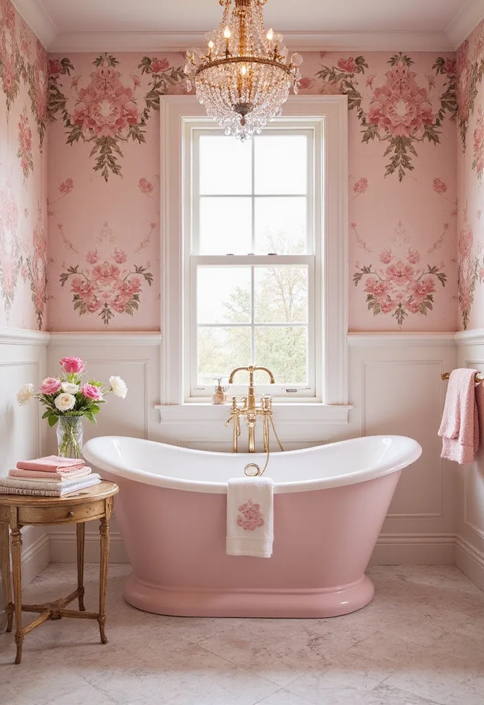 14 Disney Bathroom Ideas For Adults With Magic Style - 2. Enchanted Rose Bathroom